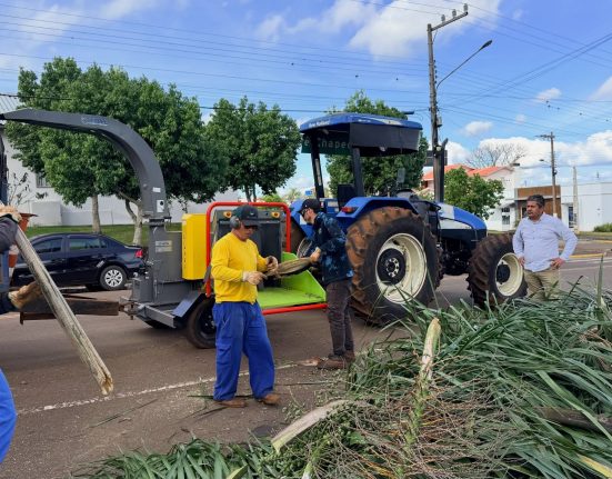 Equipamento amplia os serviços de urbanismo - Fotos Prefeitura de São Domingos