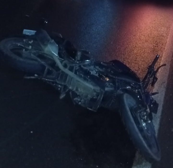 Vítima fatal era passageira da motocicleta - Foto Corpo de Bombeiros