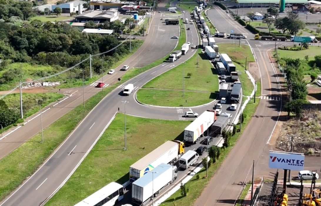 A duplicação entre São Miguel do Oeste e Lages deve ser concluída até o fim deste ano - Foto Canal Ideal