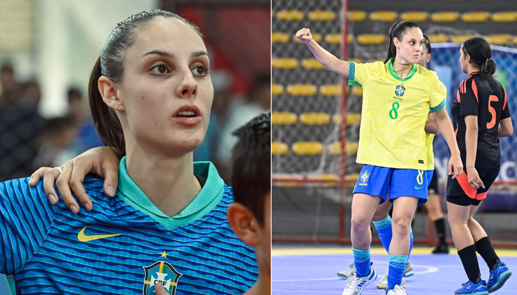 Débora foi convocada para a Seleção Brasileira de Futsal Sub-20 - Foto Divulgação Oeste Mais