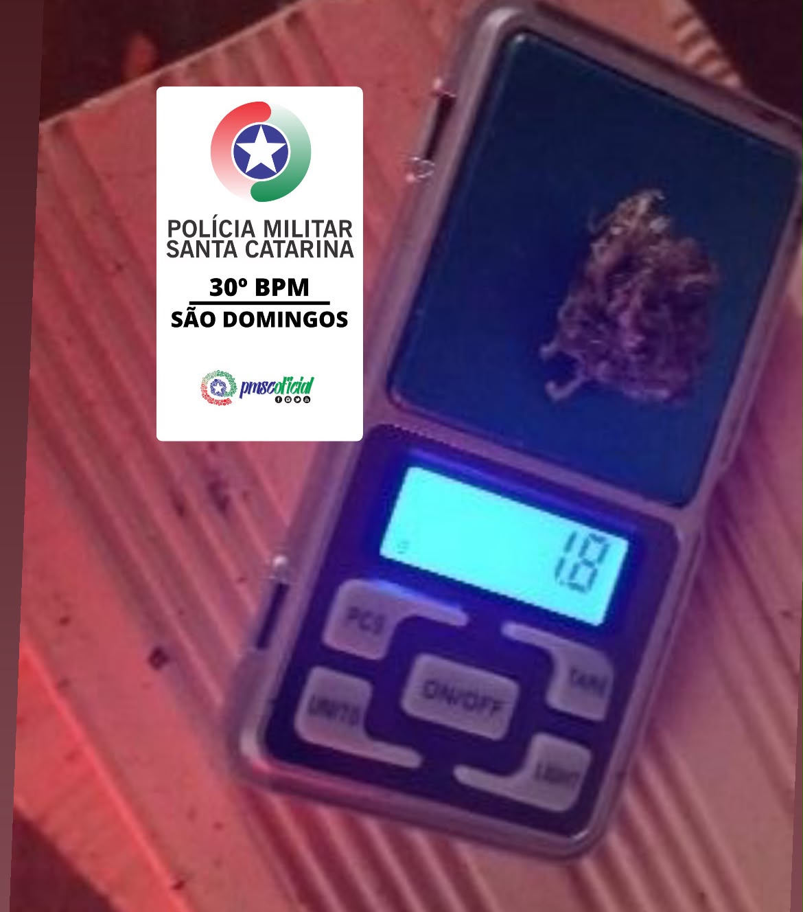 Polícia Militar apreende maconha durante abordagens em São Domingos