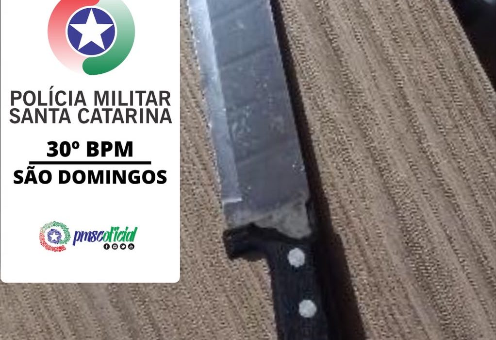 Mulher é agredida e ameaçada pelo marido durante ocorrência de violência doméstica em São Domingos