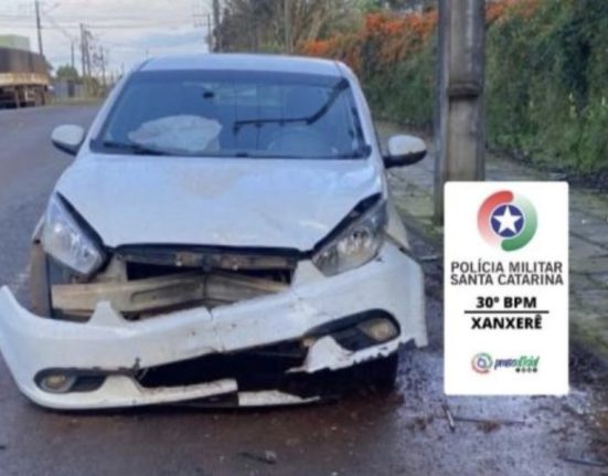 Teste do bafômetro apontou alto índice de álcool no organismo do condutor - Fotos Polícia Militar