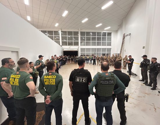 Operação contra o crime organizado cumpre 39 ordens judiciais no Oeste