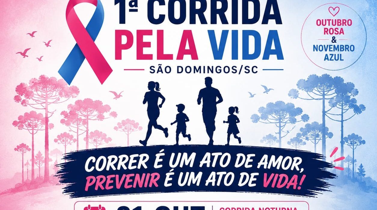 1ª Corrida Pela Vida será realizada em São Domingos