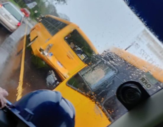 Vítimas foram socorridas e encaminhadas para atendimento médico na UPA Efapi e no HRO - Foto Divulgação Ouvinte Rádio Chapecó