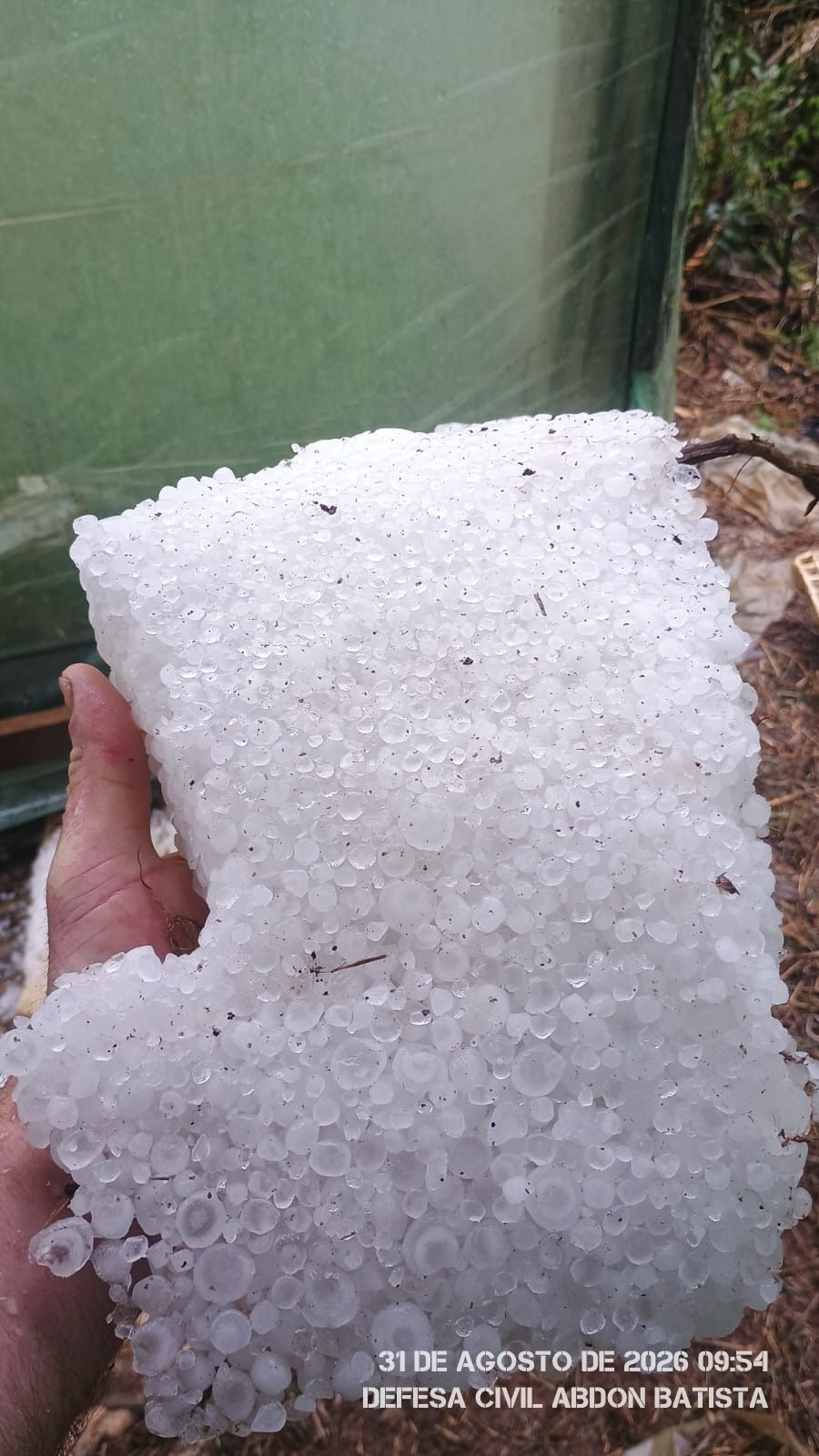 Temporais atingem 55 municípios e nove decretam emergência em SC