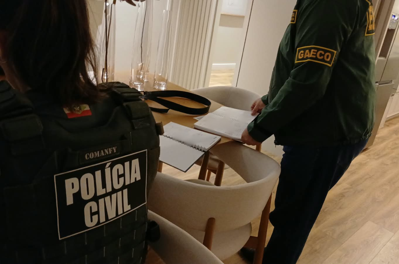 Operação contra crimes tributários cumpre mandado em São Domingos
