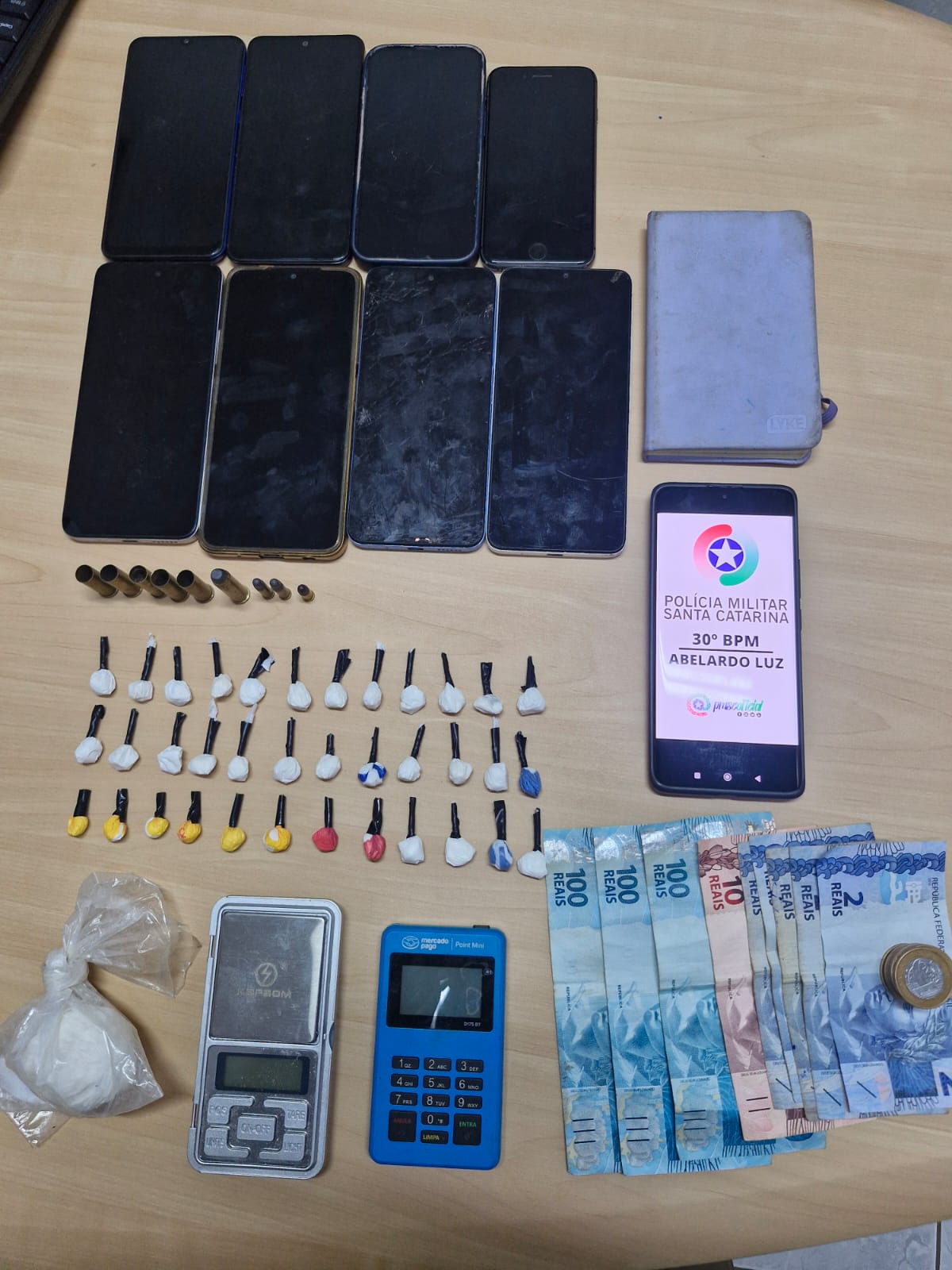 Dois homens são presos por tráfico de drogas em Abelardo Luz