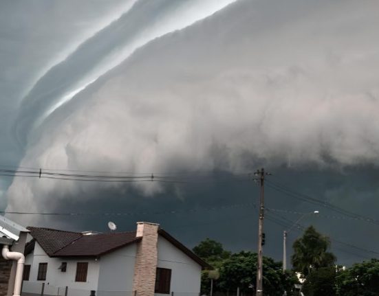 Temporais em Santa Catarina na última semana - Foto: Reprodução ND+