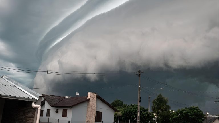 Temporais em Santa Catarina na última semana - Foto: Reprodução ND+