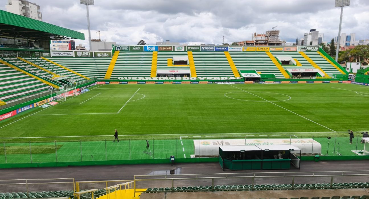 Arena Condá antes do jogo de Chapecoense e Internacional no dia 13 - Foto: Equipe de esportes Clube FM 104,3