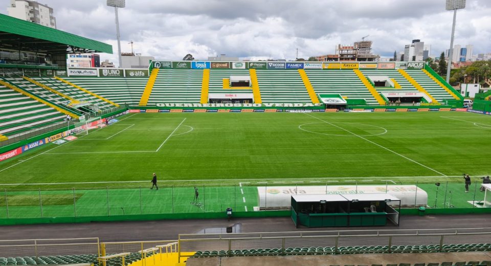 Arena Condá antes do jogo de Chapecoense e Internacional no dia 13 - Foto: Equipe de esportes Clube FM 104,3
