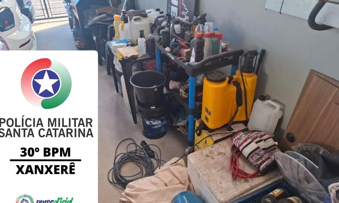Dois homens são presos após furto em comércio de Xanxerê