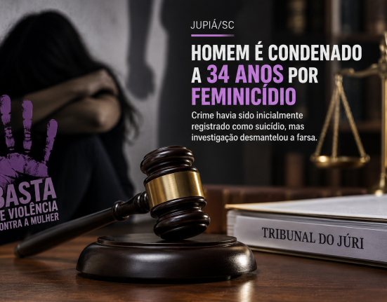 Investigação desmonta versão de suicídio e homem é condenado por feminicídio em Jupiá
