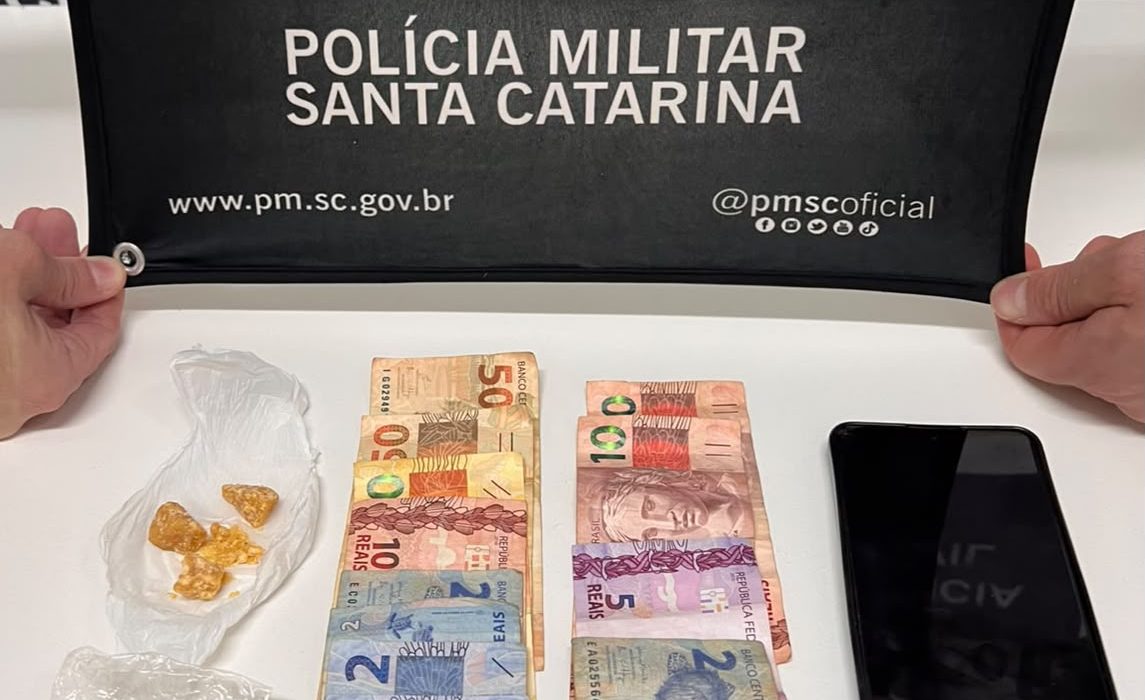 Dois homens são presos por tráfico de drogas em Xanxerê