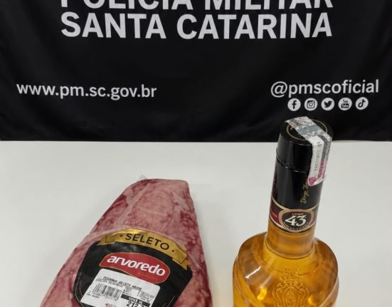 Homem é preso em flagrante por furto em mercado de Xanxerê
