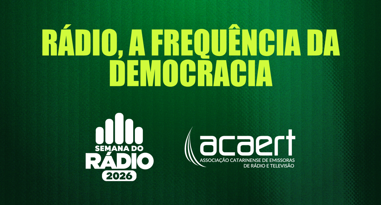 Mensagem ressalta a relevância do meio para o fortalecimento da democracia - Imagem: ACAERT
