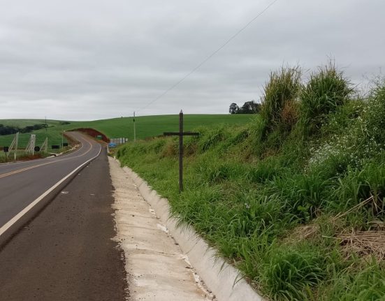 Placas de sinalização são furtadas na rodovia que liga São Domingos ao Paraná