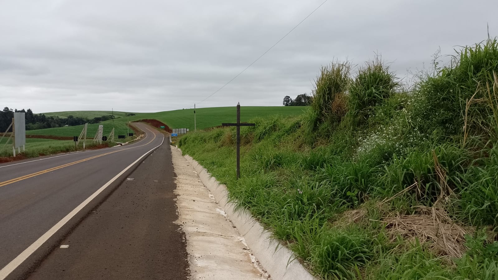 Placas de sinalização são furtadas na rodovia que liga São Domingos ao Paraná