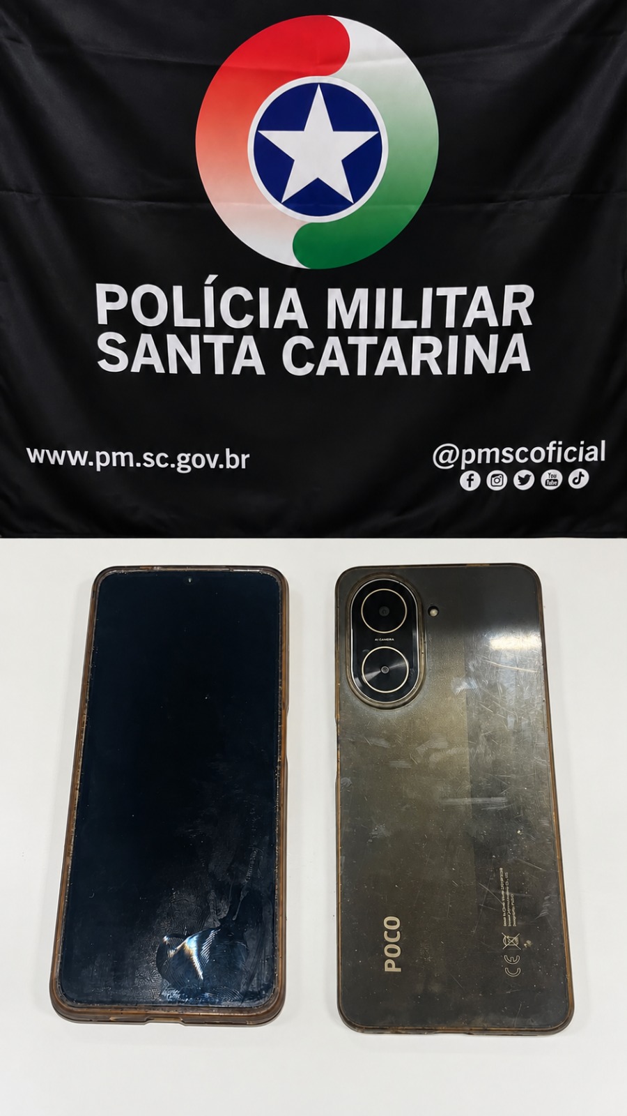Homem é detido por receptação de celular furtado em Xanxerê