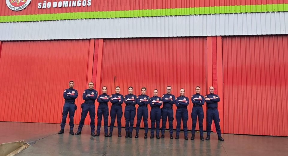 São Domingos recebe 11 novos bombeiros militares