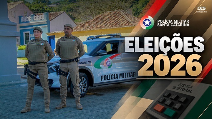 Polícia Militar reforça segurança para as Eleições 2026 em Santa Catarina