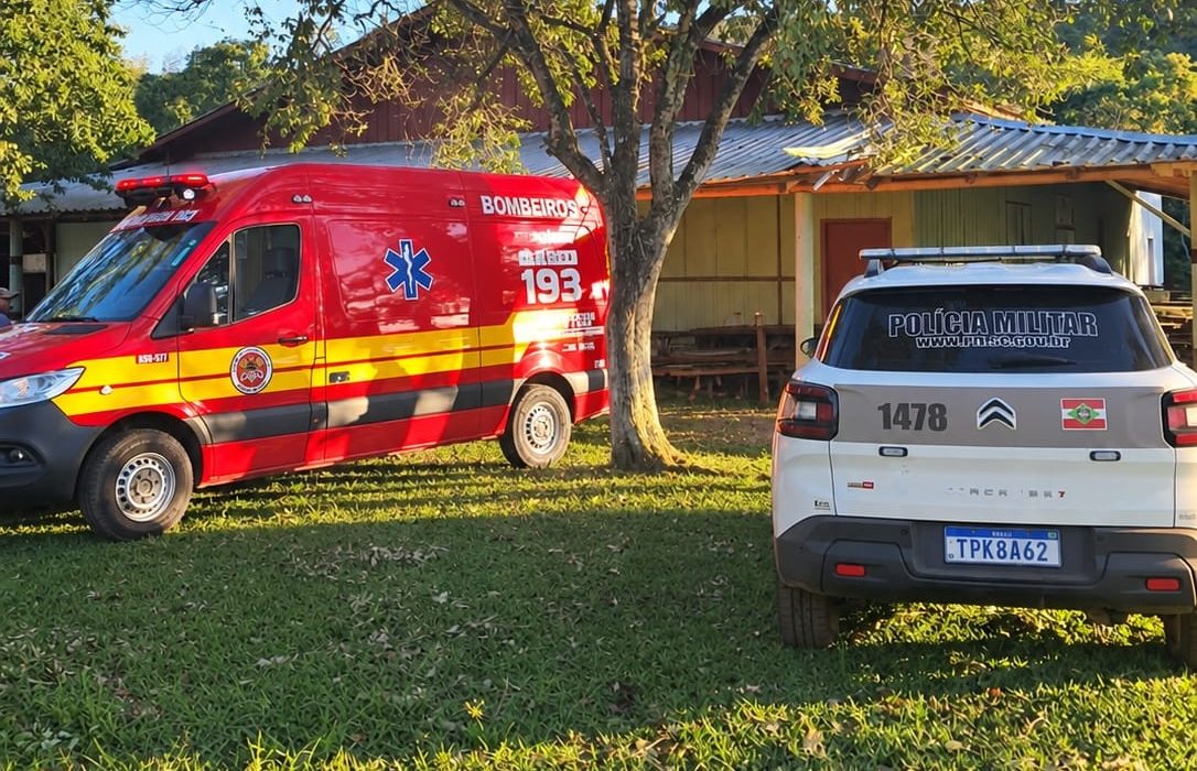 Morador já estava sem sinais vitais quando socorro chegou ao local - Foto Corpo de Bombeiros