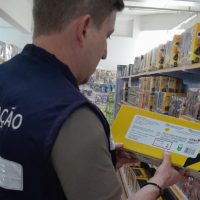 Selo do Inmetro em embalagem de brinquedo – Foto Divulgação Imetro-SC