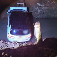 Motorista foi socorrido após veículo cair em trecho de ponte em obras - Foto Divulgação Amauri Pereira