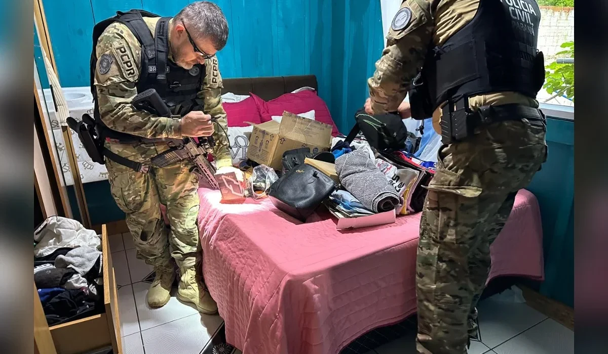 Nesta quarta-feira, uma megaoperação foi deflagrada para cumprir 215 mandados em três estados - Fotos Divulgação PCPR