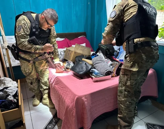 Nesta quarta-feira, uma megaoperação foi deflagrada para cumprir 215 mandados em três estados - Fotos Divulgação PCPR