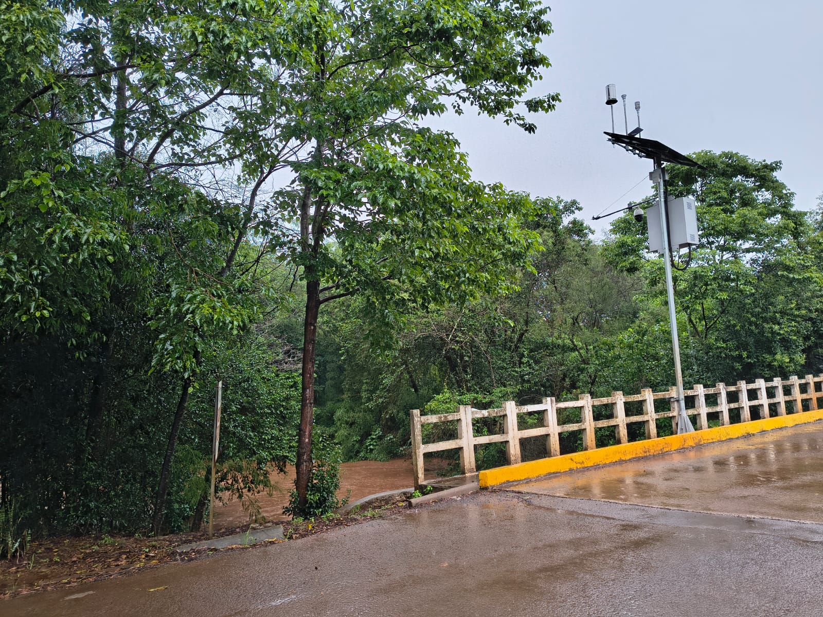 Chuva ultrapassa 80 mm em municípios do Oeste de Santa Catarina