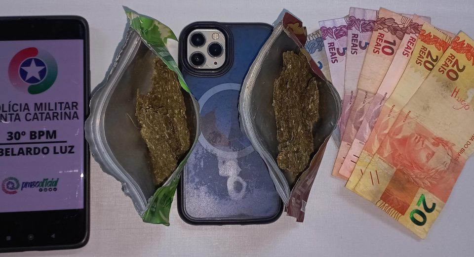 Homem é preso por suspeita de tráfico de drogas em Abelardo Luz