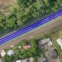 Estrutura ficará próxima à ponte sobre o rio Uruguai, na divisa com o Rio Grande do Sul - Foto Divulgação ClicRDC