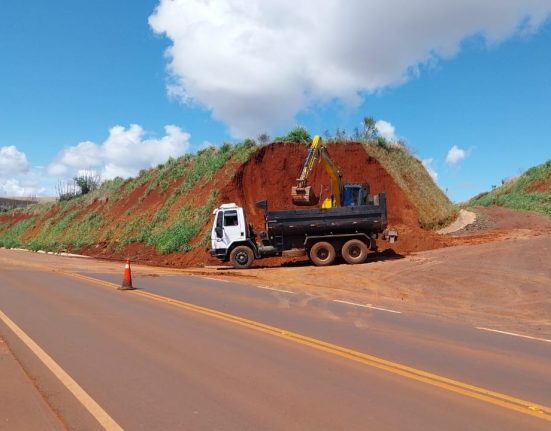 Estado realiza melhorias na SC-156 em São Domingos