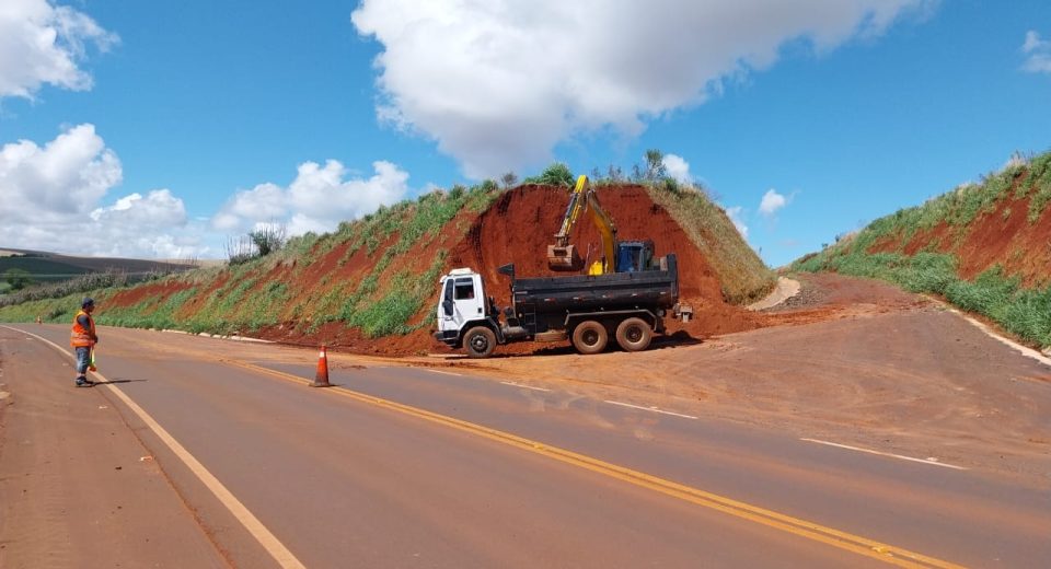 Estado realiza melhorias na SC-156 em São Domingos