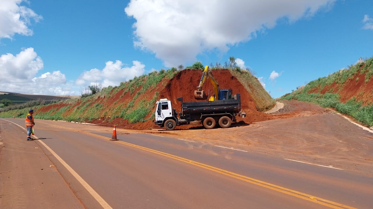 Estado realiza melhorias na SC-156 em São Domingos