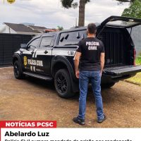 Condenado por estupro de vulnerável é preso em Abelardo Luz