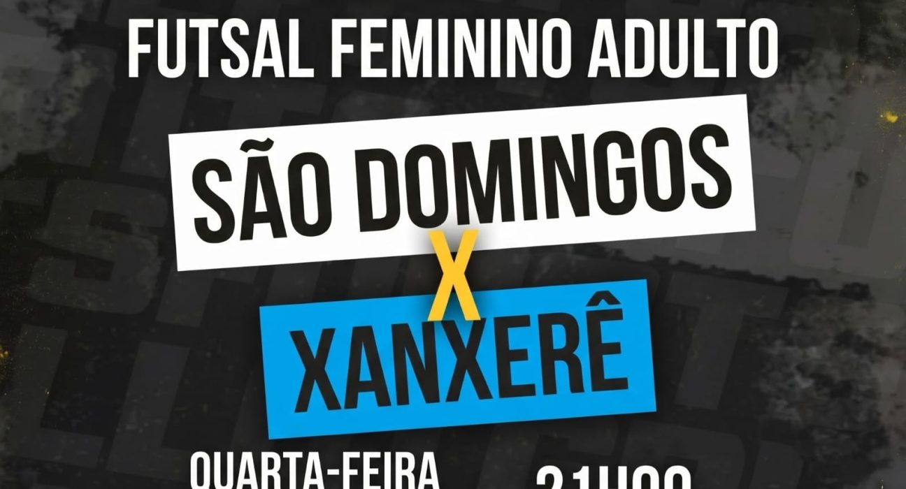 São Domingos em busca do título! Nesta quarta-feira, a equipe disputa a final do futsal feminino contra Xanxerê - Foto Prefeitura de São Domingos