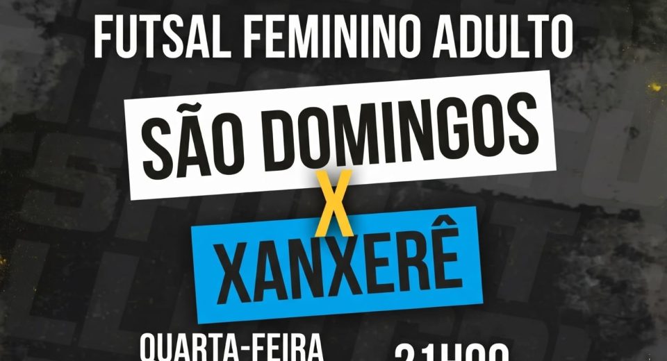 São Domingos em busca do título! Nesta quarta-feira, a equipe disputa a final do futsal feminino contra Xanxerê - Foto Prefeitura de São Domingos